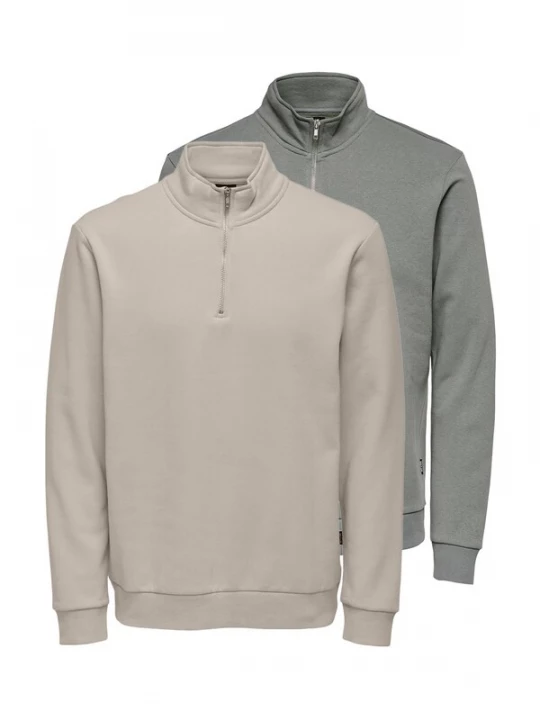 Foto van product Only & Sons Sweatshirt 'Ceres' grijs gemêleerd