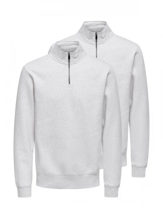 Foto van product Only & Sons Sweatshirt 'Ceres' lichtgrijs