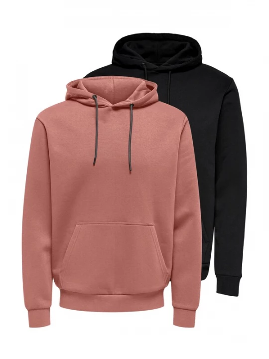 Foto van product Only & Sons Sweatshirt 'Ceres' rood gemêleerd