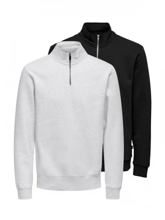 Foto van product Only & Sons Sweatshirt 'Ceres' zilvergrijs