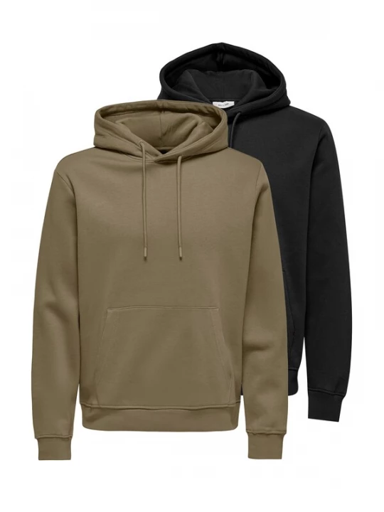 Foto van product Only & Sons Sweatshirt 'Connor' bruin gemêleerd