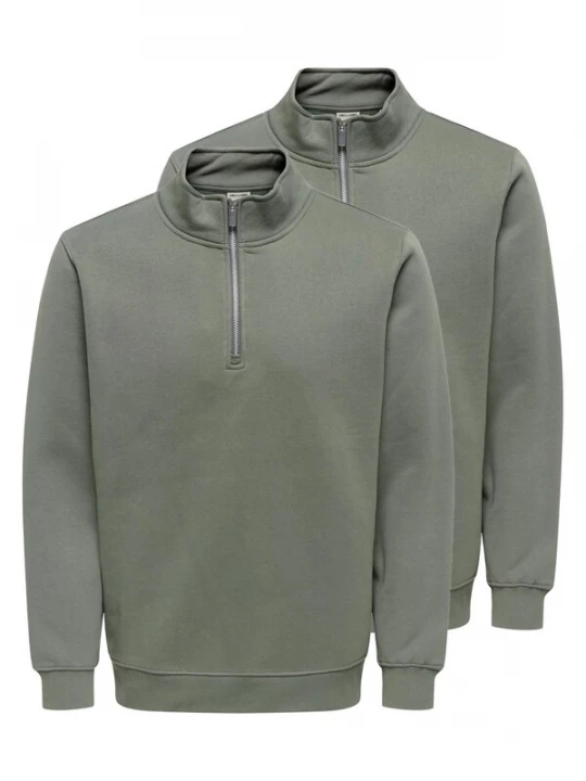 Foto van product Only & Sons Sweatshirt 'Connor' grijs