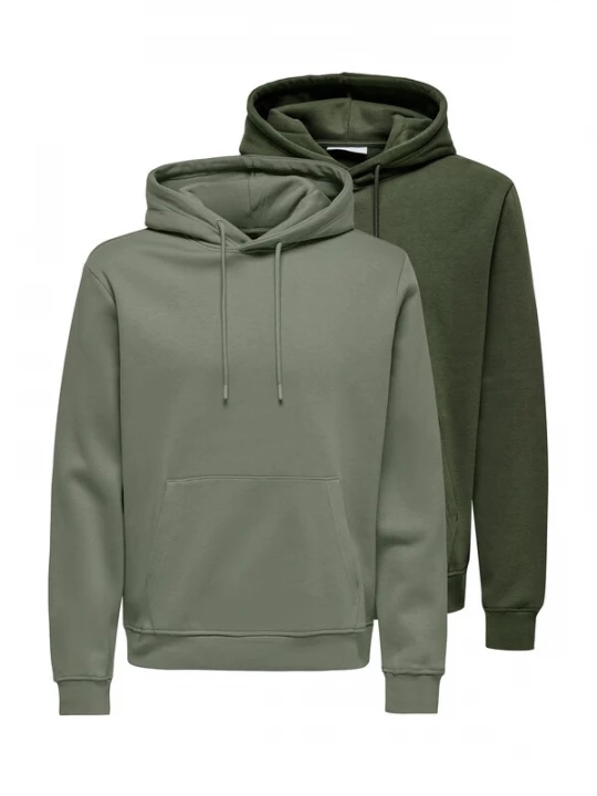 Foto van product Only & Sons Sweatshirt 'Connor' grijs gemêleerd