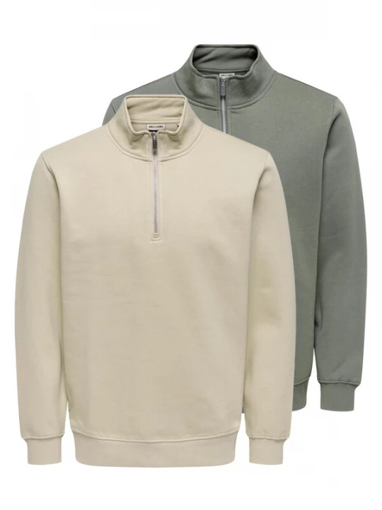 Foto van product Only & Sons Sweatshirt 'Connor' grijs gemêleerd