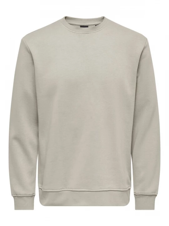 Foto van product Only & Sons Sweatshirt 'CONNOR' grijs / lichtgrijs