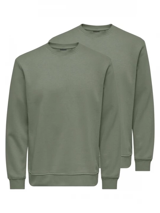 Foto van product Only & Sons Sweatshirt 'Connor' lichtgroen