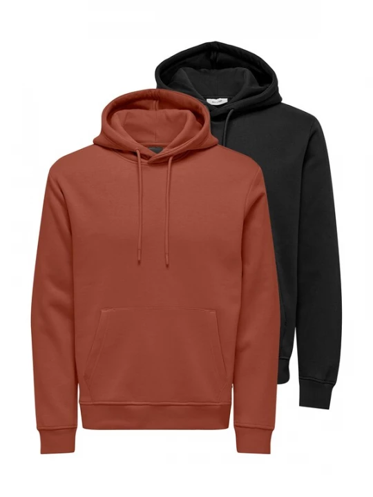 Foto van product Only & Sons Sweatshirt 'Connor' rood gemêleerd