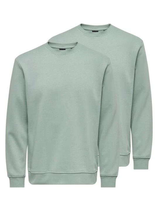 Foto van product Only & Sons Sweatshirt 'Connor' turquoise