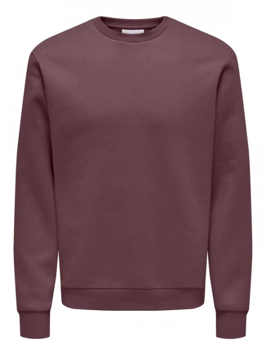 Foto van product Only & Sons Sweatshirt donkerrood