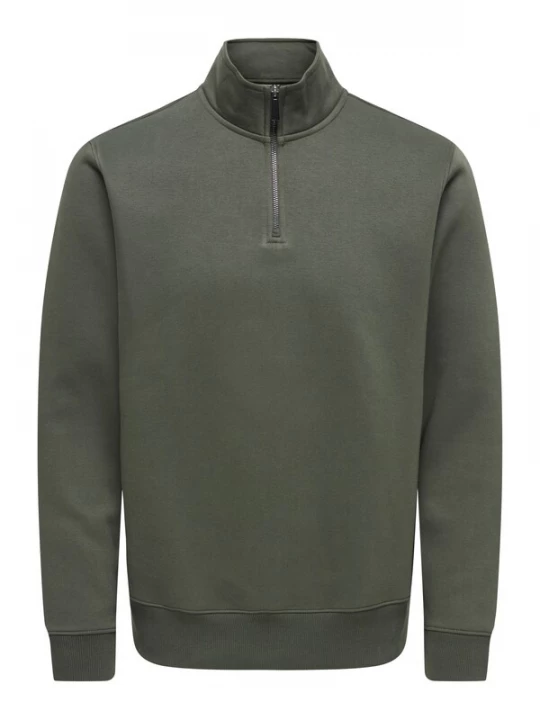 Foto van product Only & Sons Sweatshirt 'ONSCeres' donkergroen