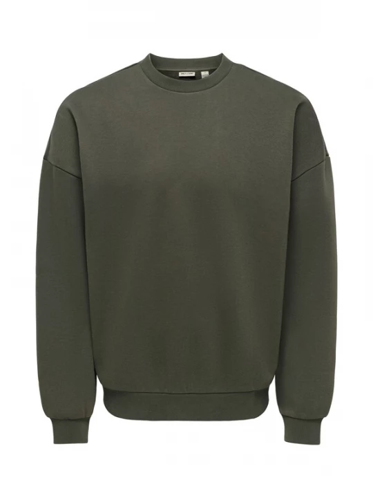 Foto van product Only & Sons Sweatshirt 'ONSCeres' donkergroen