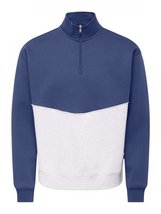 Foto van product Only & Sons Sweatshirt 'ONSCERES' saffier / wit