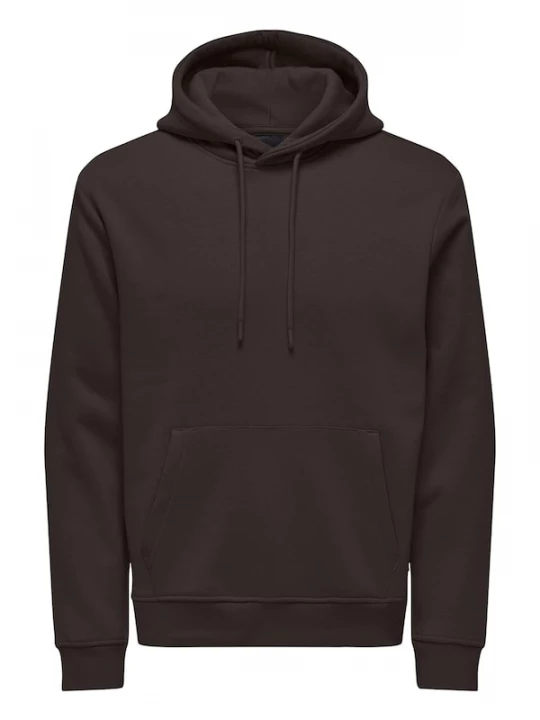 Foto van product Only & Sons Sweatshirt 'ONSConnor' donkerbruin