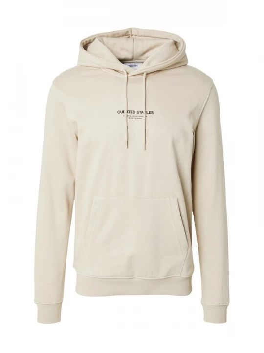 Foto van product Only & Sons Sweatshirt 'ONSCURATED' greige / zwart