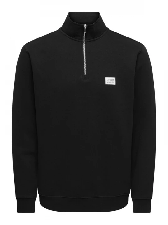 Foto van product Only & Sons Sweatshirt 'ONSDAWSON' zwart / wit