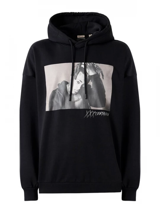 Foto van product Only & Sons Sweatshirt 'ONSTENTACION' lichtgrijs / zwart / wit