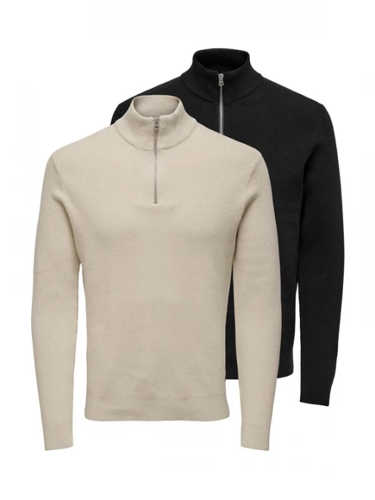 Foto van product Only & Sons Sweatshirt 'Phil' beige gemêleerd