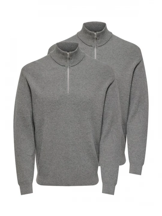 Foto van product Only & Sons Sweatshirt 'Phil' grijs
