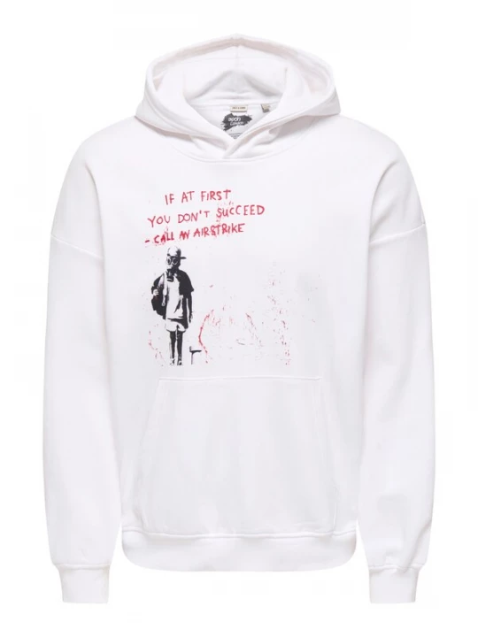 Foto van product Only & Sons Sweatshirt rood / zwart / wit