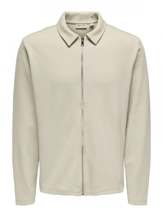 Foto van product Only & Sons Sweatvest 'ONSNEWKODYL' lichtgrijs
