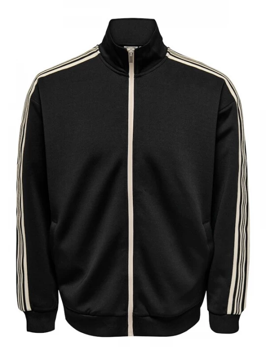 Foto van product Only & Sons Sweatvest 'ONSRIBER' crème / zwart