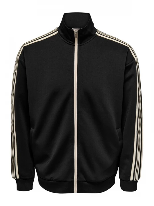 Foto van product Only & Sons Sweatvest 'ONSRIBER' nachtblauw / wit
