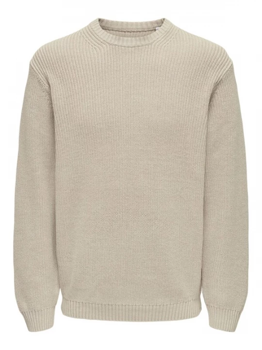 Foto van product Only & Sons Trui '22031545' lichtbeige