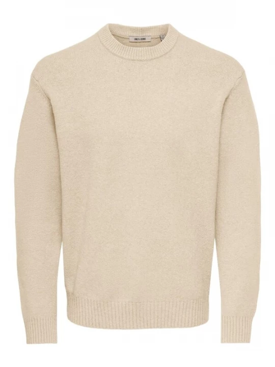 Foto van product Only & Sons Trui 'James' ecru