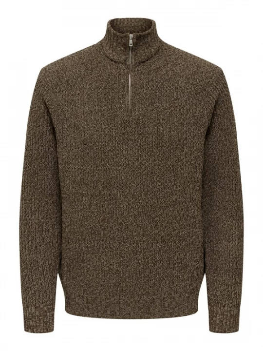 Foto van product Only & Sons Trui 'Join' bruin