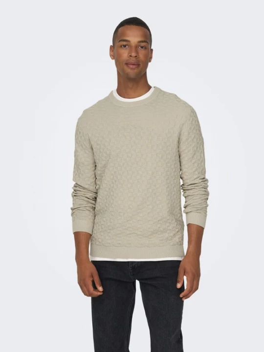 Foto van product Only & Sons Trui 'Kalle' beige