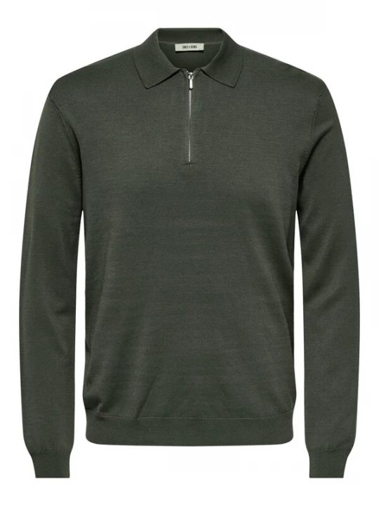 Foto van product Only & Sons Trui olijfgroen