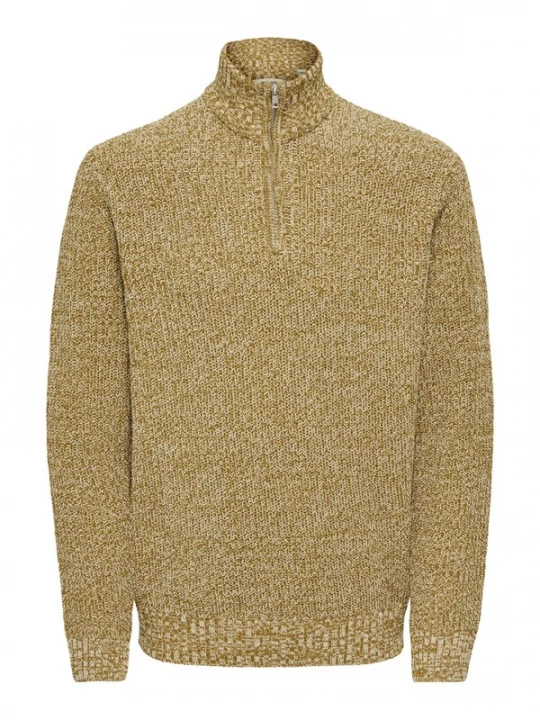 Foto van product Only & Sons Trui 'ONSJOIN' bruin gemêleerd