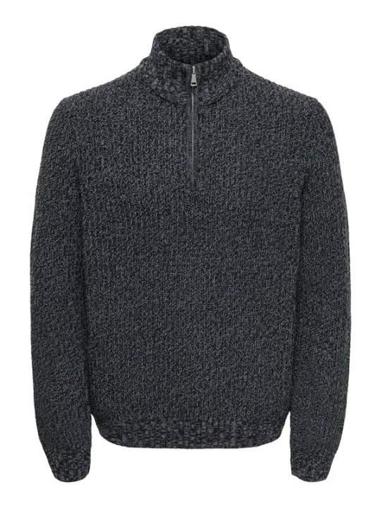 Foto van product Only & Sons Trui 'ONSJoin' zwart gemêleerd