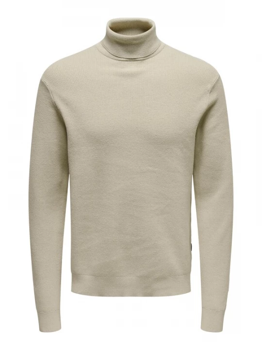 Foto van product Only & Sons Trui 'Phil' stone grey
