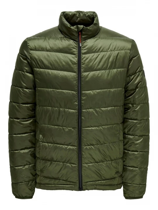 Foto van product Only & Sons Tussenjas 'Carven' olijfgroen / zwart