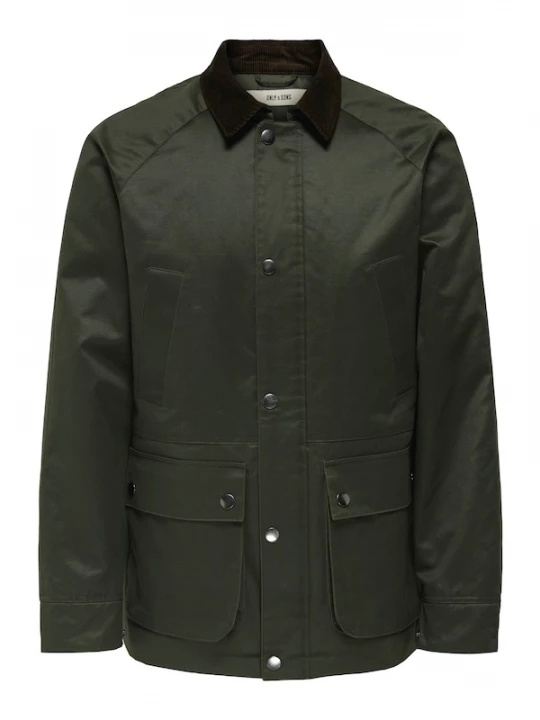 Foto van product Only & Sons Tussenjas 'ONSBOB' olijfgroen