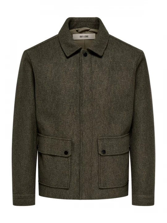 Foto van product Only & Sons Tussenjas 'ONSConnor' bruin gemêleerd