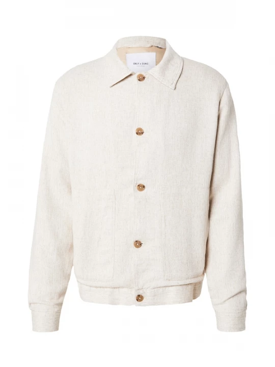 Foto van product Only & Sons Tussenjas 'ONSELIOT' grijs gemêleerd