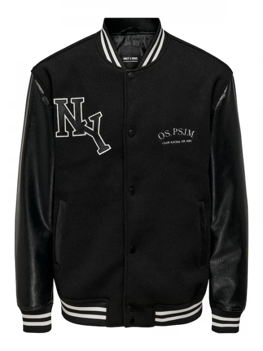 Foto van product Only & Sons Tussenjas 'ONSJay' zwart / wit