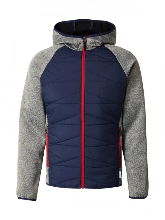 Foto van product Only & Sons Tussenjas 'ONSLAN' navy / stone grey / knalrood