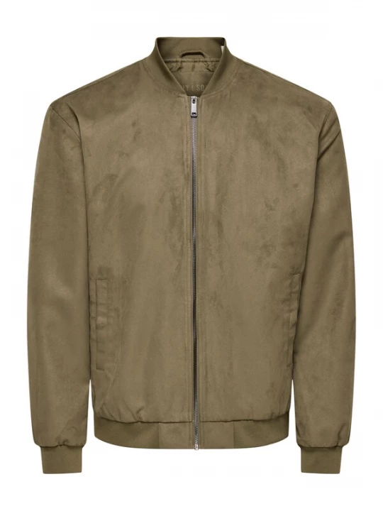 Foto van product Only & Sons Tussenjas 'ONSLucas' olijfgroen