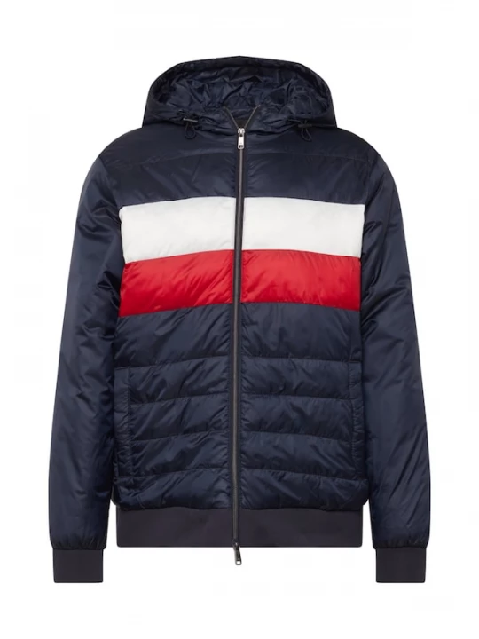 Foto van product Only & Sons Winterjas 'ONSKobe' nachtblauw / rood / wit