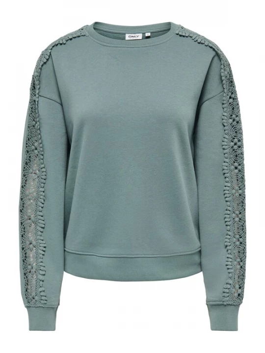 Foto van product ONLY Sweatshirt jade groen