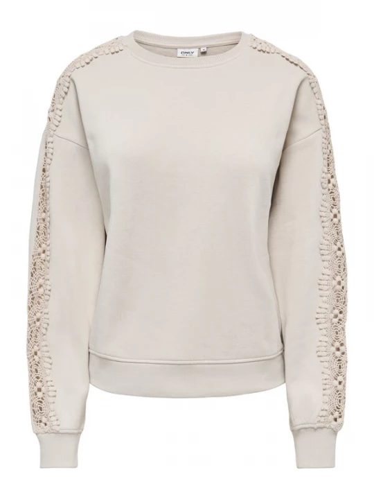 Foto van product ONLY Sweatshirt lichtgrijs