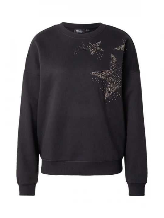 Foto van product ONLY Sweatshirt 'ONLLUCCA' goud / zwart