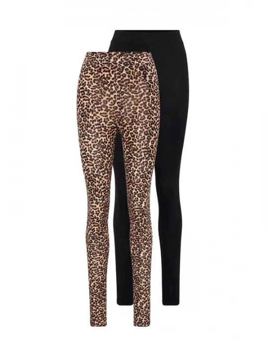 Foto van product Only Tall Leggings 'ONLLIVE LOVE' sand / bruin / zwart