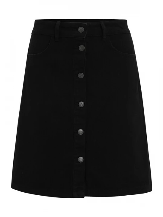 Foto van product Only Tall Rok 'FARRAH' black denim