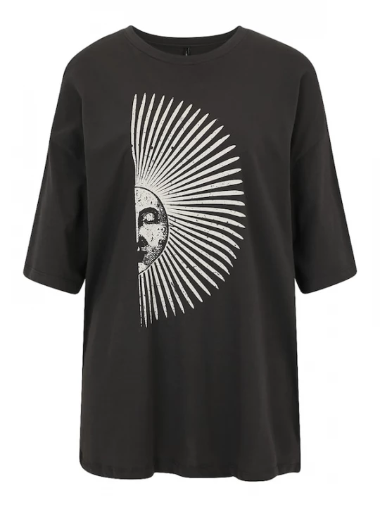 Foto van product Only Tall Shirt 'ONLJOYFULL' antraciet / lichtgrijs
