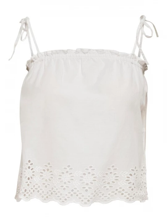 Foto van product ONLY Top 'Carlotta' natuurwit