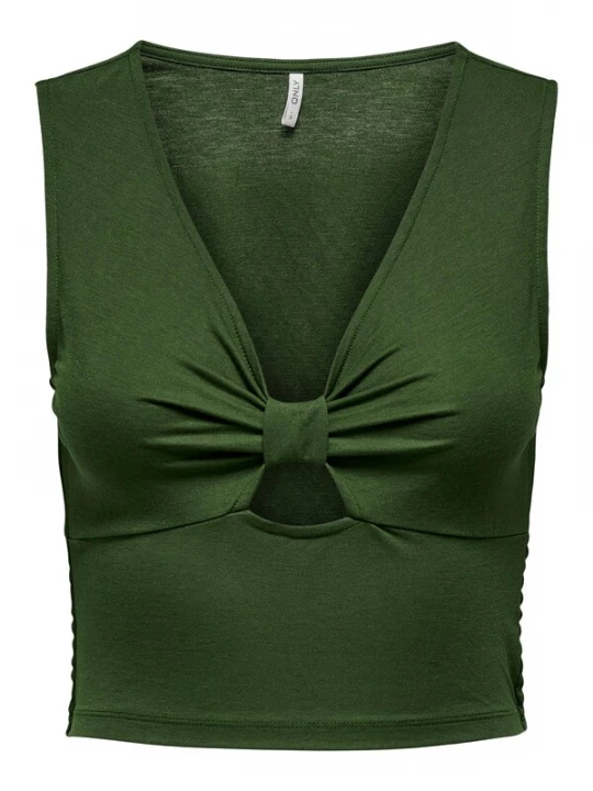 Foto van product ONLY Top 'Jany' donkergroen